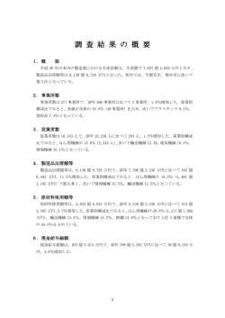 調査結果の概要（PDF：85KB）