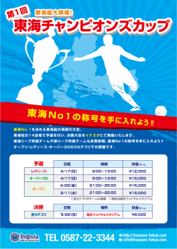 東海チャンピオンズカップ 東海チャンピオンズカップ