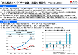 東北観光アドバイザー会議