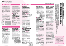 主 な 事業 な ど を 紹介 し ま す