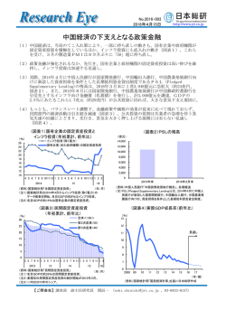 中国経済の下支えとなる政策金融
