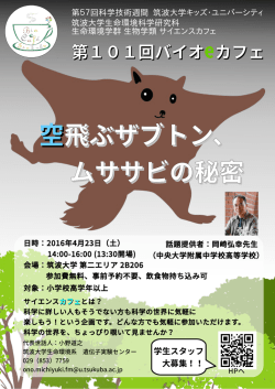 ポスター - 筑波大学