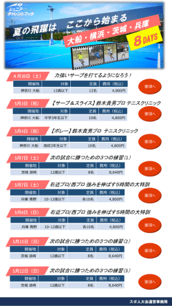 力強いサーブを打てるようになろう！ 【サーブ＆スライス】鈴木