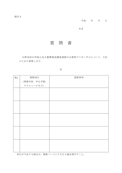質問書（PDF：64.7KB）