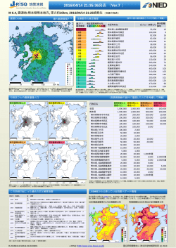 2016/04/14 21:35:36発表（Ver.7 ） - J-RISQ地震速報