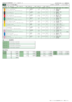 5R C2三 サラ系4歳上 コーナー通過順位 払戻金