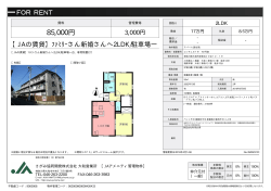 アパート(居住用) 1階 2LDK 8.5万円