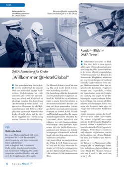 HotelGlobal" (PDF-Datei, 520 KB) - Bundesanstalt f&uuml;r Arbeitsschutz