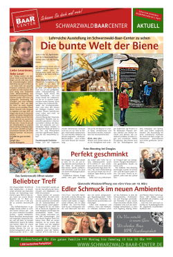 CENTERZEITUNG Die aktuelle Ausgabe... - Schwarzwald