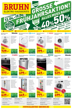 Filialangebote als PDF herunterladen - Bruhn Elektro