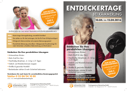 Informationen - Sportmedizinisches Trainingszentrum K&auml;mmerling