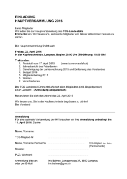 einladung hauptversammlung 2016