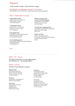 zum Programm von Swiss Garantie