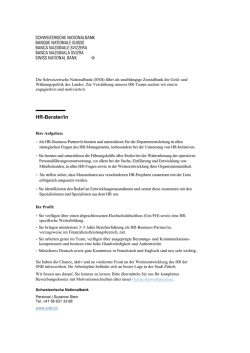 HR-Berater/in