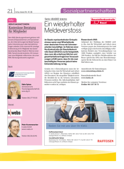 Ein wiederholter Meldeverstoss