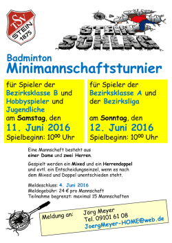 Infos gibt es in der Ausschreibung.