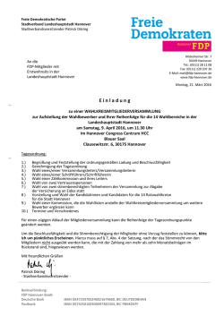 hier - FDP Hannover