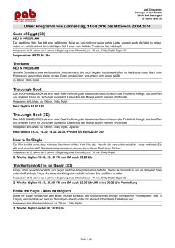 Programm - PAB Kinocenter