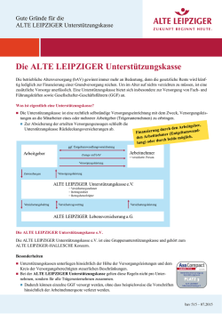 Gute Gr&uuml;nde f&uuml;r die ALTE LEIPZIGER