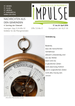 Impulse 17. April 2016 (2,5 MiB) - Herzlich Willkommen auf www