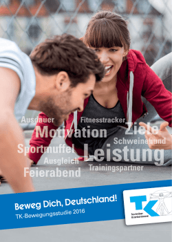 Beweg Dich, Deutschland! - Techniker Krankenkasse