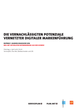 die vernachl&auml;ssigten potenziale vernetzter