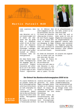 Martin Patzelt MdB
