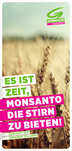 die stirn zu bieten! zeit, monsanto es ist