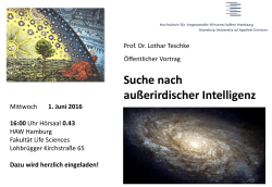 Suche nach außerirdischer Intelligenz