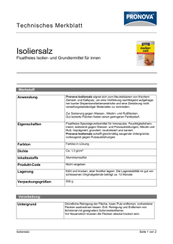 Isoliersalz
