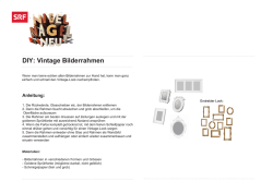 DIY: Vintage Bilderrahmen