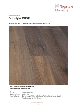 PDF - TOPSTYLE FLOORING