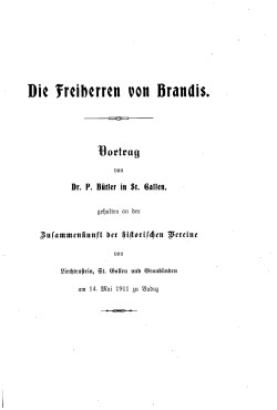 Freiherren von Brandis