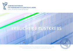 erblicher brustkrebs - DNA