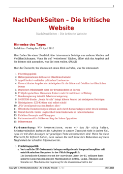 NachDenkSeiten – Die kritische Website