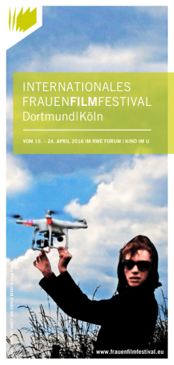 INTERNATIONALES FRAUENfilmFESTIVAL DortmundIK&ouml;ln