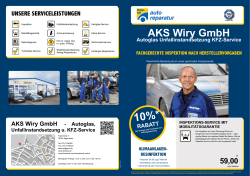 Zum Prospekt - AKS Wiry GmbH