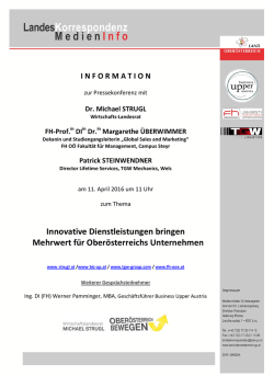 information - Land Ober&ouml;sterreich