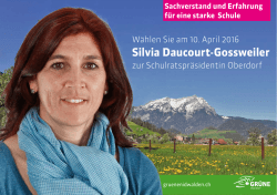 Silvia Daucourt-Gossweiler