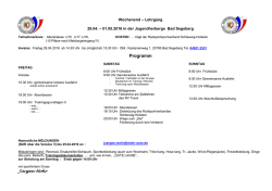 Programm - Radsportverband Schleswig