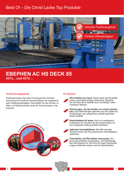 technische Merkblatt