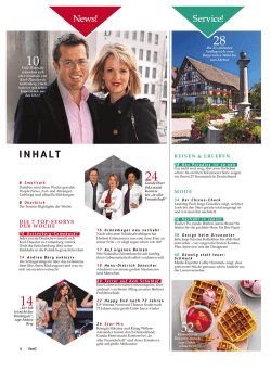 INHALT - frei! Magazin