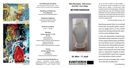 beyond baroque - Kunstverein Buchholz