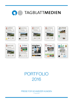 PORTFOLIO 2016
