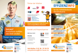 effizienzinfo - Hessische Initiative f&uuml;r Energieberatung im Mittelstand