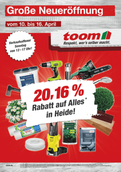 Informationen zu unserem Programm und tollen