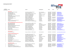 Liste der Ausbildungsbetriebe