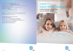 Digital TV Region Wiener Neustadt