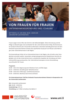 Flyer - Businesstag
