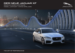 der neue jaguar xf